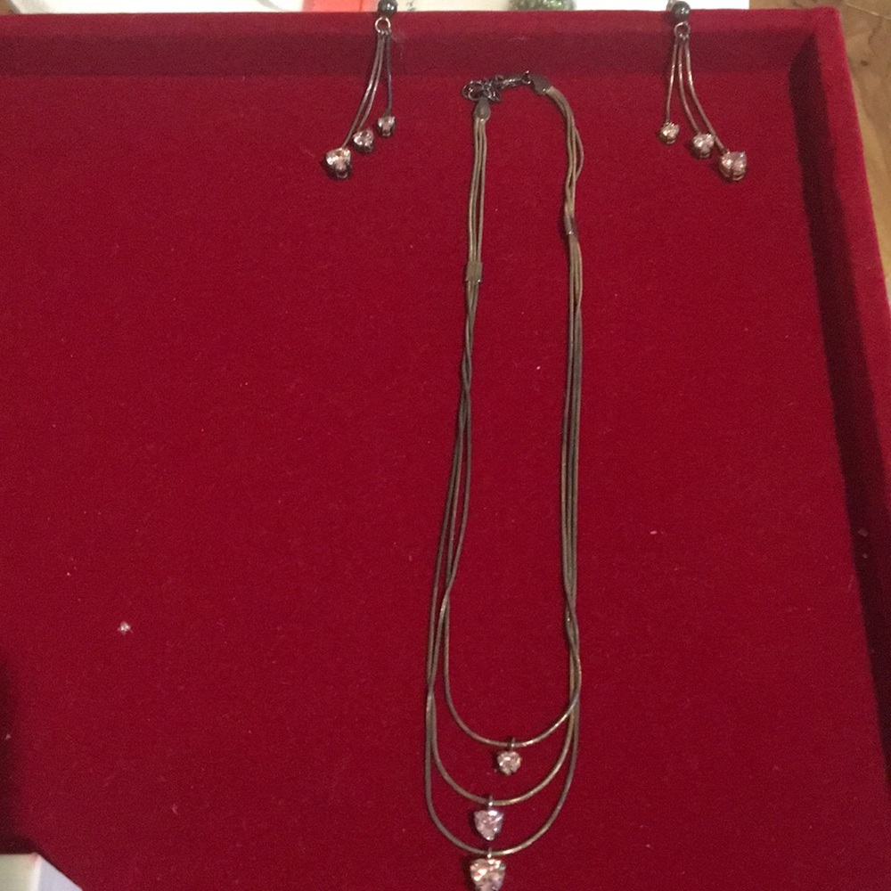 Costume,heart valentines, prom date night jewelry